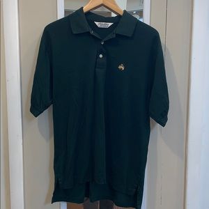 Brooks Brothers Brooks Isle Forest Green Polo S